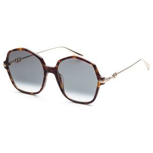 Dior “Link 2” Tortoiseshell Brown & Black Sunglasses w/ Gold Details, NIB!!